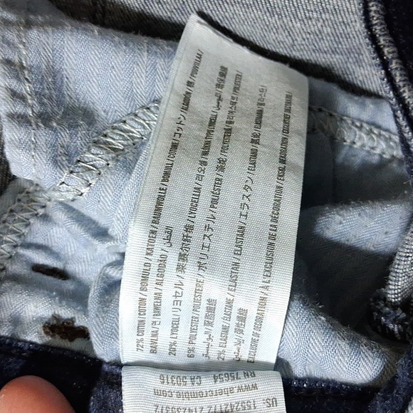 Abercrombie & Fitch Jeans Womens    27 / 4 BLUE HARPER SKINNY BOOT BOOTCUT Used - Picture 7 of 8